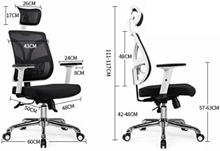 Office Chair Gaming Chair Computer Chair Reclining Computer Chair Home Modern Minimalist Office Study Lifting Backrest Waist Swivel Chair Net Gaming Seat (Color : 3-Pack)