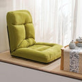 ELEFOCUS Floor Chair with Backrest Foldable Floor Chair for Adults Meditation Chair with 5 Adjustable Positions(/Green)