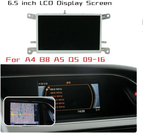 AGCUT 8T0919603E F G A New 6.5Inch LCD Display Screen for Audi A4 B8 A5 Q5 2010 MMI Multi Media Car Navigation Radio