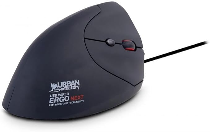 Urban Factory Wired Optical Mouse Ergonomic (EMR01UF)