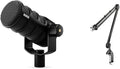 RØDE PodMic USB Versatile Dynamic Broadcast Microphone With XLR and USB Connectivity for Podcasting Streaming Gaming Music-Making and Content Creation &amp PSA1 Swivel Mount Studio Microphone Boom