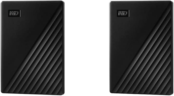 WD 2TB My Passport Portable External Hard Drive with Backup Software and Password Protection Blue &amp 1TB My Passport Portable External Hard Drive with Backup Software and Password Protection Blac
