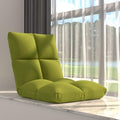 BTZHY Floor Chair Floor Chair with Backrest Foldable 6-Position Lazy Sofa Meditation Chair Window Chair for Adults Floor Chair Gaming Folding Lazy Sofa Chair for Living Room Bedroom(/Gray)