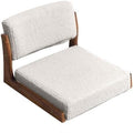 ELEFOCUS Portable Floor Chair Tatami Chair with Backrest Home Bay Window Lazy Backrest Chair Meditation Floor Seating(H1)