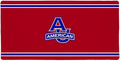 American University Eagles Primary Logo Stripes Large Gaming Mouse Pad Desk Mat with Stitched Edges Non-Slip Base for Gamer Home and Office 31.5 x 15.7