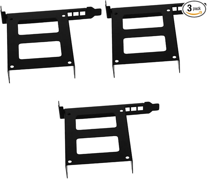 3sets Hard Drive Bracket for Easy Installation Pci Expansion Tray for Ssd and Storage Compatible Desktop and Laptop Cases Design