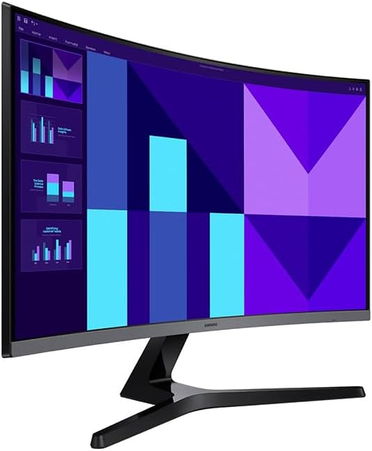 Samsung 27 S3 (S39GD) FHD 100Hz Curved Monitor with Speakers LS27D396GANXZA Bundle with Elite Suite 18 2X HDMI Cable and Deco Gear CPS Exclusive 26 Month Protection Pack (BEACH-CPS-26M250)