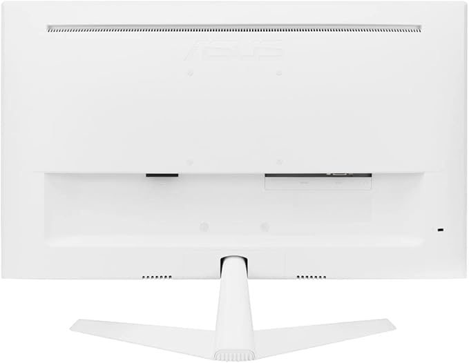 ASUS VY249HE-W 23.8” 1080P Monitor - White Full HD 75Hz IPS Adaptive-Sync/FreeSync Eye Care Plus Color Augmentation Rest Reminder HDMI VGA Frameless VESA Wall Mountable