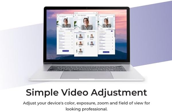 AVerMedia PA511D- 4K Video Conference Camera Speakerphone Echo Cancellation Autoframing Zoom Certified Wired Network and One Cable Connection - Webcam for PC Tripod &amp Monitor