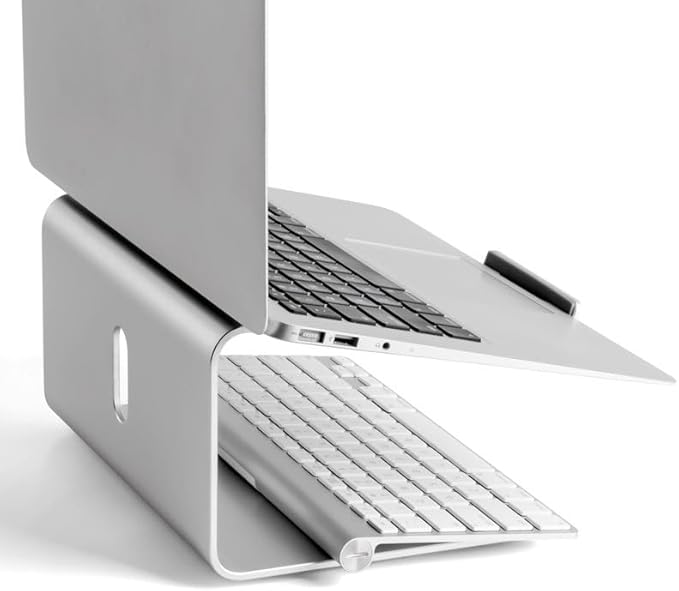 Computer Heat Sink Bracket Office Rotating Base Aluminum Alloy Raised Metal