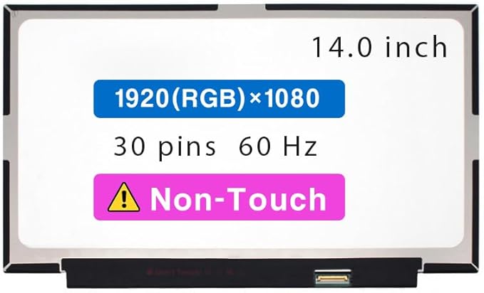 Screen Replacement for ASUS Zenbook UX425E 14.0 FHD 1920 * 1080 30 pin LCD Non-Touch Screen Display Panel
