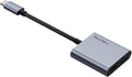 RayNeo USB-C to Glasses Charging Adapter - Charge &amp Play for Switch (Not Switch 2)/PS5/Xbox/Mac/Laptops &amp DP Alt Mode Devices 100W PD Charging &amp 4K@60Hz Output - for Air 4/Air 3 Series A