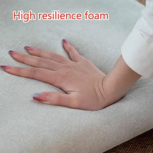 BTZHY Floor Chair Portable Floor Chair Legless Japanese-Style Tatami Chair with Back Support Foldable Meditation Floor Chair Lazy Chair with Bay Window for Living Room Bedroom