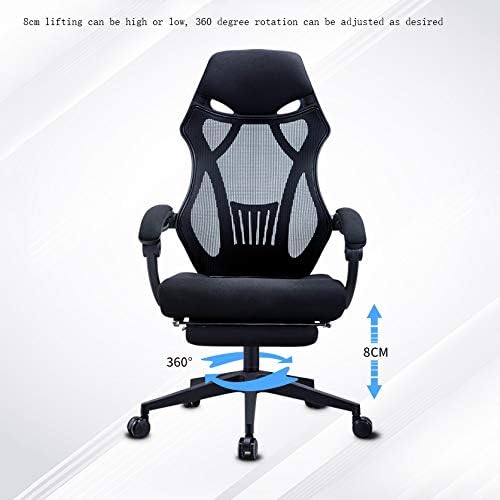Office Chair Gaming Chair Computer Chair Ergonomic Mesh Office Chair High Back Computer Chair Desk Chair Mesh Chair with Thick Cushion Soft Adjustable (Color : 3-Pack)