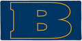 Beloit College Buccaneers Primary Logo Large Gaming Mouse Pad Desk Mat with Stitched Edges Non-Slip Base for Gamer Home and Office 31.5 x 15.7