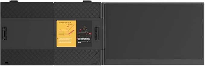 Hyangin Laptop Screen Extender 14-inch 2026 Upgraded Ultra-Slim 1080P Laptop Monitor Extender Ultra-Light Dual Screen Portable Monitor for 13-17.3 Laptops Compatible with Windows/Mac/Linux/Chrome