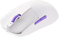 Akko Dash Max Wireless Gaming Mouse 8K Polling Rate with PAW3395 Sensor 26000 DPI 41g Ultra Lightweight Akko Custom Optical Switches BT/2.4G/Wired Symmetrical Computer Mouse White