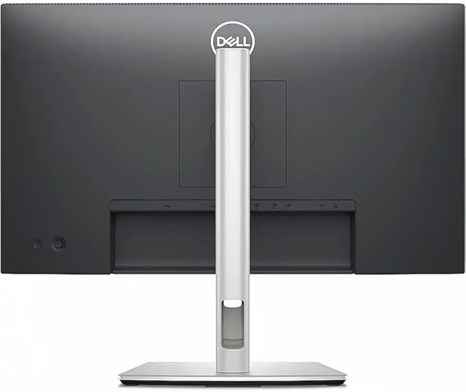 Dell P2425HE 24 IPS FHD Monitor 100Hz 1500:1 Contrast Ratio 99% sRGB USB-C HDMI USB-A VGA DisplayPort Height Tilt Swivel Pivot Silver