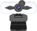 Webcam Full 1080P Web Camera USB for W/Built-in Mic for Computer Video Live Teach