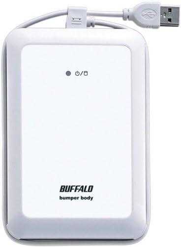 Buffalo USB Portable HDD TurboUSB Function GB White HD – psg40u2 – WH