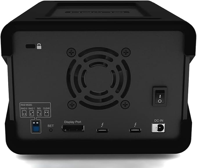 Glyph Production Technologies Blackbox PRO RAID Thunderbolt 3 with Hub 8TB