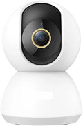 360° Smart Home Security Camera PTZ 2K Webcam 1296P 3 Megapixel AI Human Detection Night Vision Webcam Work(Original US Plug)