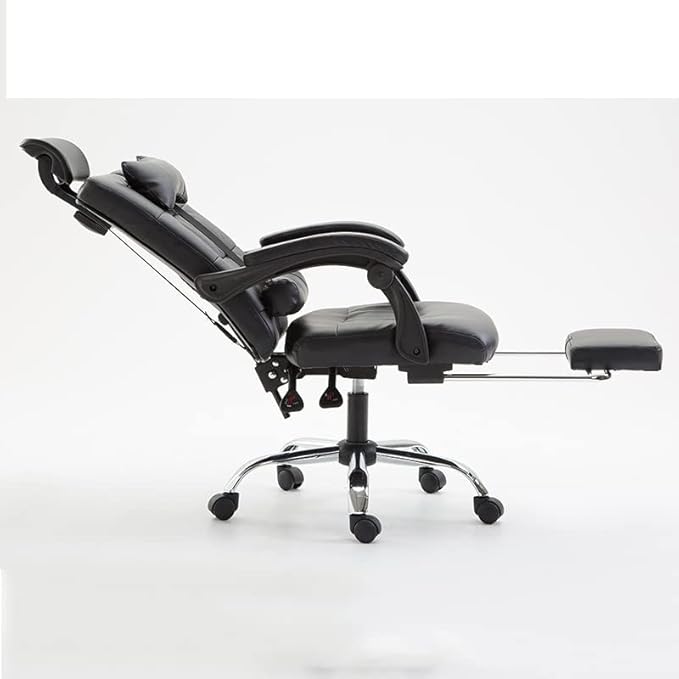 Office Chair Gaming Chair Computer Chair Home Office Reclining Lounge Chair Lift Rotary Chair Footstool Executive Chair Lunch Lounge Chair (Color : 3-Pack Size : Light Grey)
