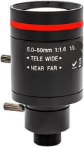 HD 5MP Varifocal M12 Mount Lens 50mm 1 2 IR Filter Manual and Zoom for Security Camera Long Distance View