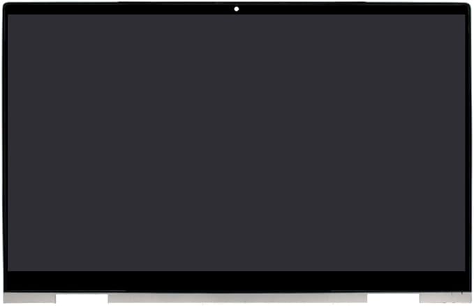 LCD Touch Screen Replacement L93180-001 L93181-001 L93182-001 L93183-001 L82481-440 for HP 15M-ED 15M-ED0013DX 15M-ED0023DX 15M-ED1013DX 15M-ED1023DX + Silver Bezel 15.6 1920x1080