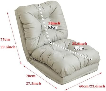 Floor Chair Floor Chair With Backrest Foldable Lazy Sofa Meditation Chair Window Chair Floor Chair Gaming Floor Chair Sofa Bed Single Seater Sofa Adjustable Lounge Recliner Chair For The Living Ro