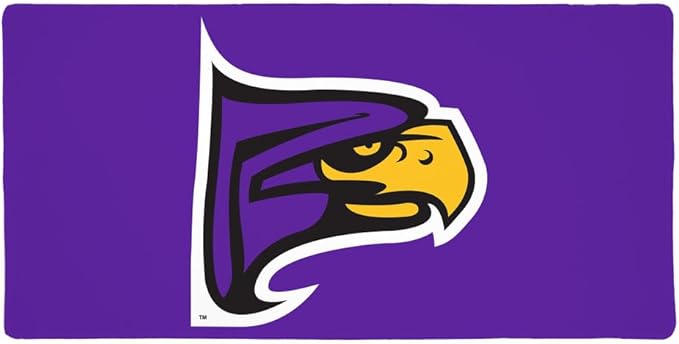 Hunter College Hawks Primary Logo Large Gaming Mouse Pad Desk Mat with Stitched Edges Non-Slip Base for Gamer Home and Office 31.5 x 15.7