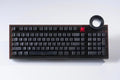 ATM 98 Wireless Custom Silent Mechanical Keyboard 98 Key Tri-Mode 2.4G Bluetooth Wireless Ergonomic RGB PC Computer Keyboard Office Accessories Hotswappable Switch - Night Ink