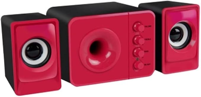 Computer Speakers for Desktop Home Theater System PC Super Bass Subwoofer Wired Computer Speaker Music Boombox Desktop Laptop TV Subwoofe(C)