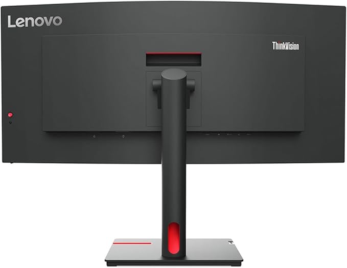 Lenovo ThinkVision T34w-30 34 Class UW-QHD Curved Screen LED Monitor - 21:9 - Raven Black
