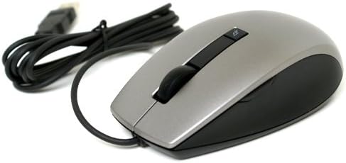 5-Lot Genuine Dell M534D Silver Premium 6-Button USB 1600 DPI Laser Scroll Mouse Compatible Dell Part Numbers: K251D M534D Y357C Model Number: M-UAV-DEL8