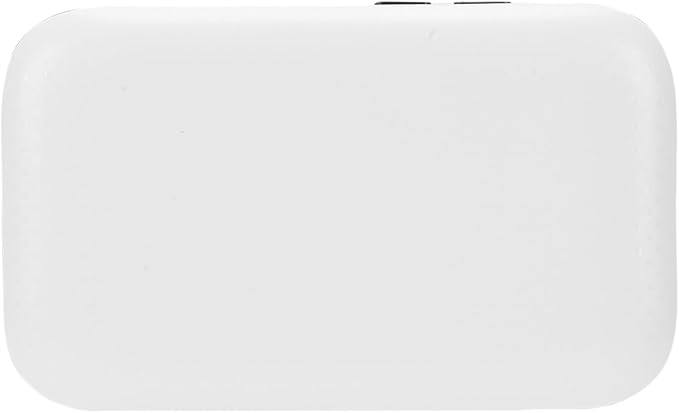 4G Mobile WiFi Travel Router Mobile Hotspot Dual SIM Card Slot Plug and Play 300Mbps Internet Router with Color LED Display Screen Battery for Smartphone Laptop Tablet (White)