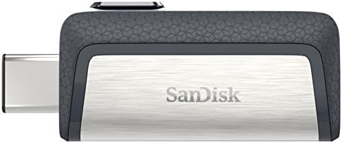 SanDisk Ultra 32GB Dual Drive USB Type-C (Four Pack Bundle) Works with Smartphones Tablets and Computers (SDDDC2-032G-G46) Bundle with (1) Everything But Stromboli 4 Port USB 3.0 Hub
