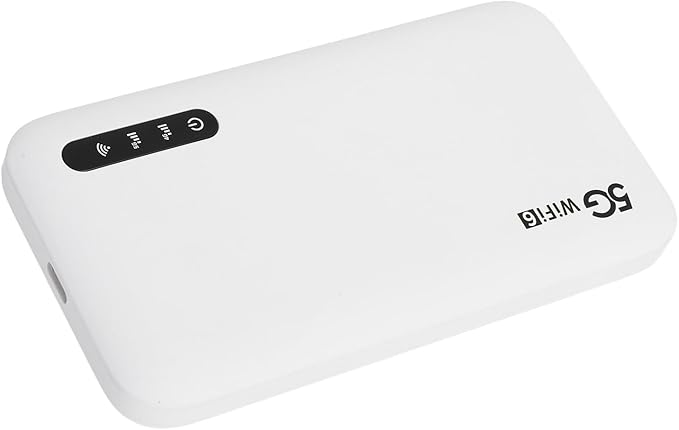 5G Mobile Hotspot Portable Hotspot Pocket 6 Mobile Hotspot Router with SIM Card Slot 16 Connected Devices Hotspot Device for Travel Camping