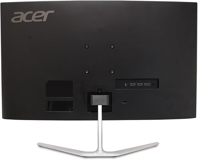 acer Nitro 27 WQHD 2560 x 1440 1500R Curved PC Gaming Monitor | AMD FreeSync Premium | 180Hz Refresh | 1ms VRB | VESA Mountable | HDR10 | 1 x Display Port 1.2 &amp 2 x HDMI 2.0 | EDA270U Pbmiipx