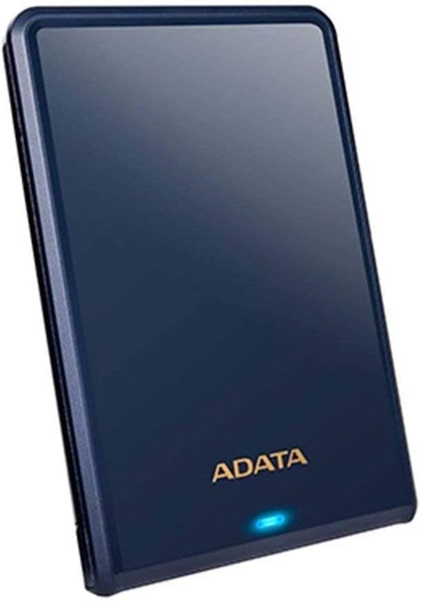 ADATA HV620S Portable External Hard Drive - 2TB USB 3.2 Gen1 SuperSpeed Storage Device - Scratch-Resistant - Reliable Data Backup Drive - Ideal for Work Travel &amp College Use - AHV620S-2TU31-CBL