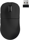 MOTOSPEED X6MAX Wireless Gaming MouseTwo-Mode 8K/USB-C Mouse Up to 30000DPIPAW3950 Optical Sensor Lightweight 43g5 programmable Button300MAh Battery LifeComputer Mouse for LaptopPCMac(Black)