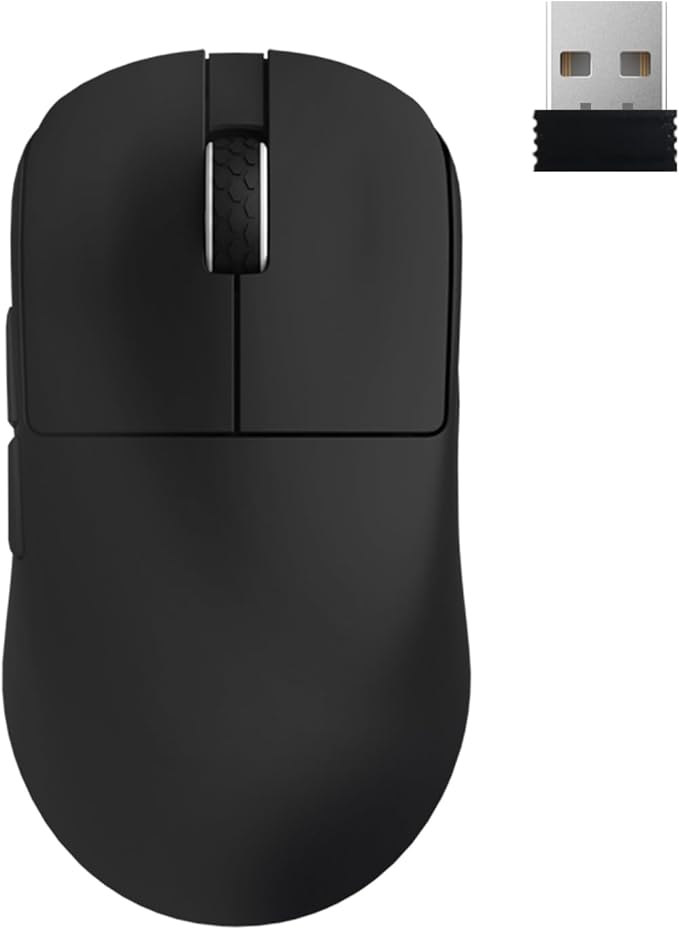 MOTOSPEED X6MAX Wireless Gaming MouseTwo-Mode 8K/USB-C Mouse Up to 30000DPIPAW3950 Optical Sensor Lightweight 43g5 programmable Button300MAh Battery LifeComputer Mouse for LaptopPCMac(Black)
