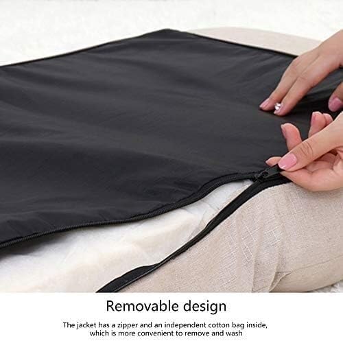 ELEFOCUS Folding Single Sleep Independent Liner Lazy Leisure Sofa Removable and Washable Computer Bed Chair(Rosa)