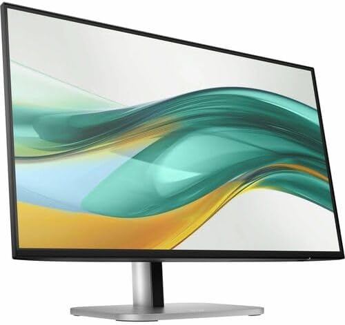 HP 524pf 24 Class Full HD LCD Monitor - 16:9 - Jet Black - 23.8 Viewable - in-Plane Switching (IPS) Technology - 1920 x 1080-16.7 Million Colors - 350 Nit - 5 ms - 100 Hz Refresh Rate - USB Type-C