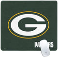 Skinit Medium Gaming Mouse Pad - Officially Licensed Green Bay Packers Distressed Design with Stitched Edges Waterproof Non-Slip Rubber Base Desk Mat for Keyboard &amp Mouse 17.7 x 15.75 inches