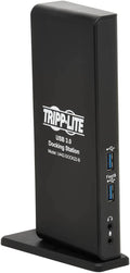 Tripp Lite Double Monitor USB-A/USB-C Dock Universal Laptop Docking Station Hub HD 1080p @ 60 Hz Two HDMI Ports Six USB-A 3.2 Port Hub Gigabit Ethernet Port 1-Year Warranty (U442-DOCK22-B)
