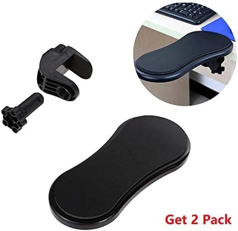 Armrest SupportAdjustable Wrist Rest ExtenderErgonomic Design Arm Rest Pad for ElbowRelease Stress &amp Eliminate Pain No Assemble Required2 Pack by STA
