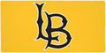 California State University Long Beach Primary Logo Large Gaming Mouse Pad Desk Mat with Stitched Edges Non-Slip Base for Gamer Home and Office 31.5 x 15.7