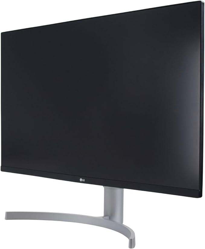 LG 32 Class Ultrafine 4K UHD IPS Monitor with Built-in Speakers &amp Tilt/Height Adjustable Stand HDR10 60Hz 5ms White 2024 Model (Renewed)