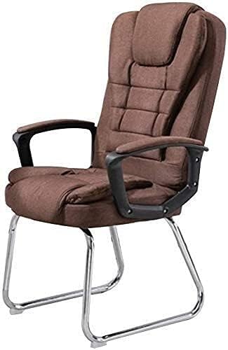 Computer Office Chair Swivel Task Chair Office Chairs Computer Chair Racing Style Office Desk Chair Double Seat Cushion Design Ergonomic Fabric Gaming Chair Bow Foot High-Back Office Computer Chair fo